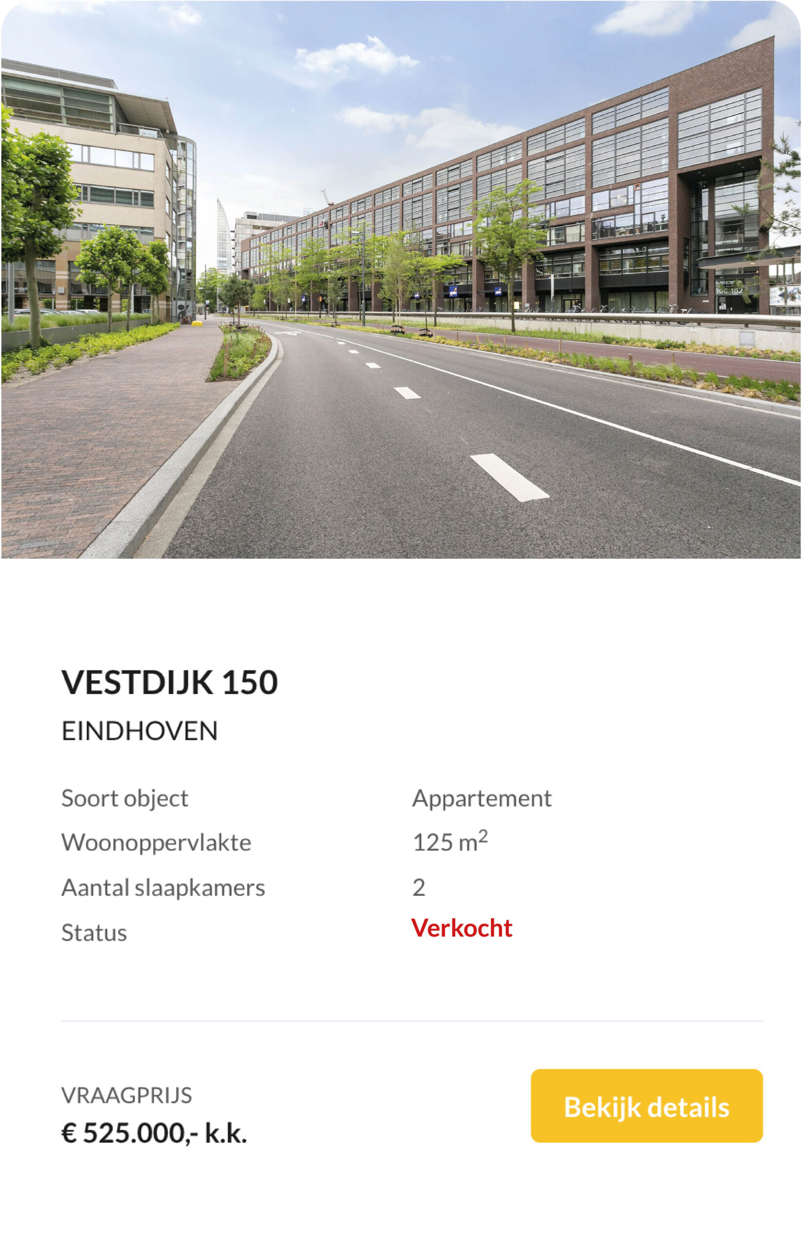 Eindhoven verkocht