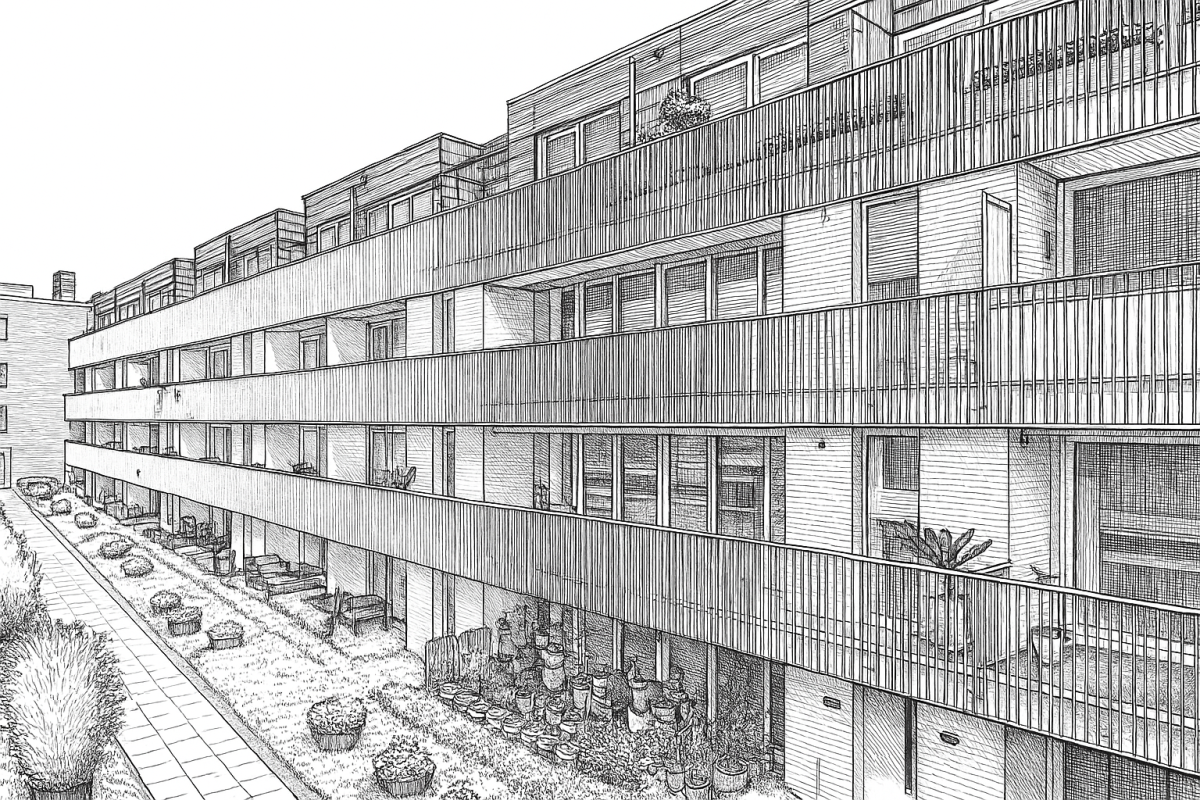 Appartement in Haarlem